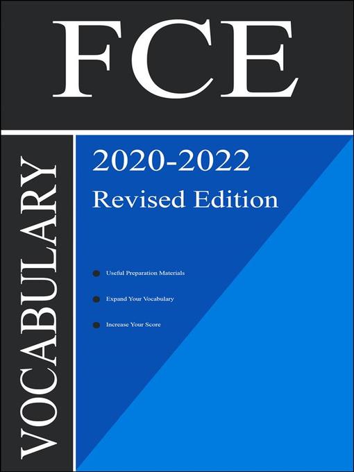 Cover image for FCE Test Vocabulary 2020